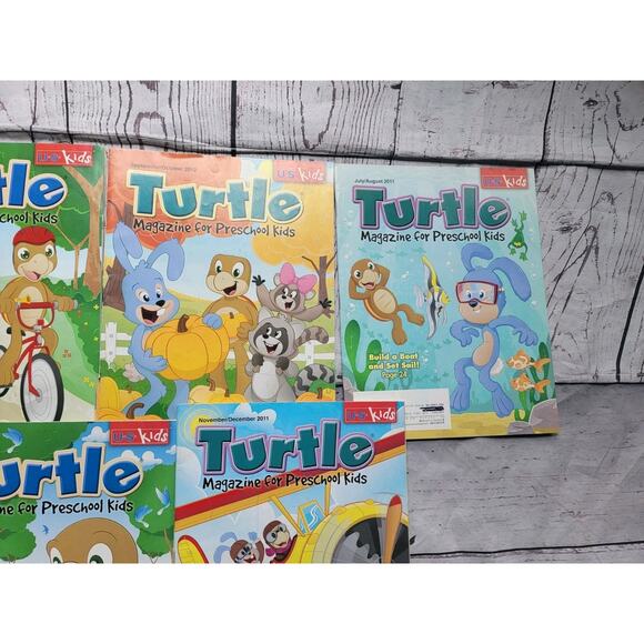 5 Turtle Magazine For Preschool Kids Children’s Health Publications 2011 2012 - Picture 3 of 6